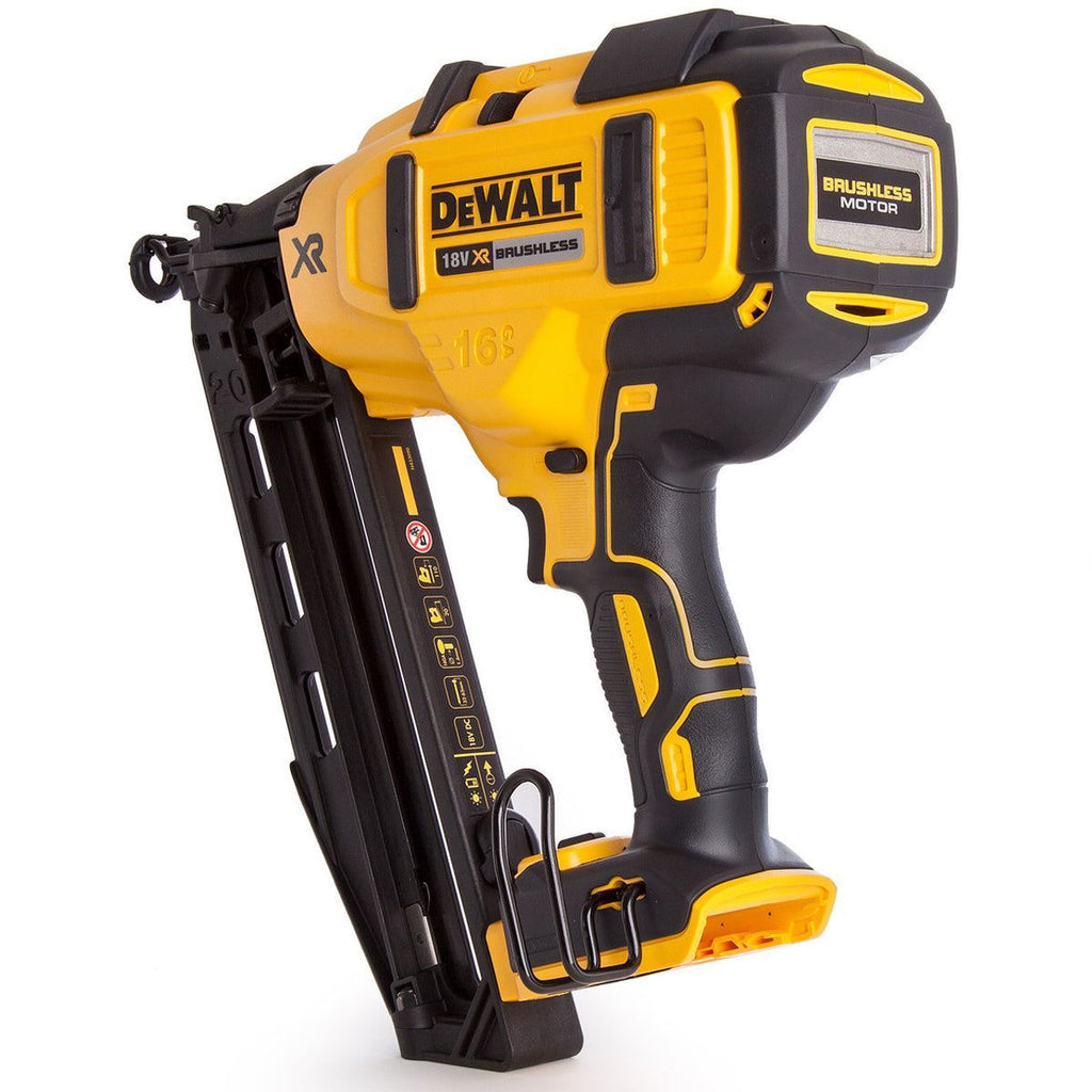 Dewalt DCN660N 18V XR Brushless 16G Second Fix Angled Finish Nailer Body Only